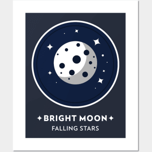 Bright moon Posters and Art